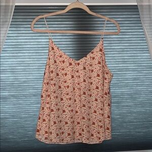 Forever 21 Pink Sleeveless Relaxed Camisole